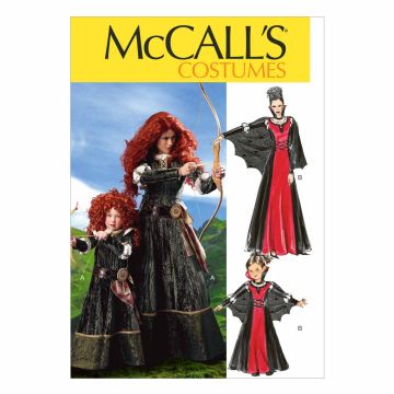 McCall's Sewing Pattern Misses' Costumes M6817 S-XL