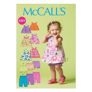 McCall's Sewing Pattern Childrens Casual M6912 All Sizes