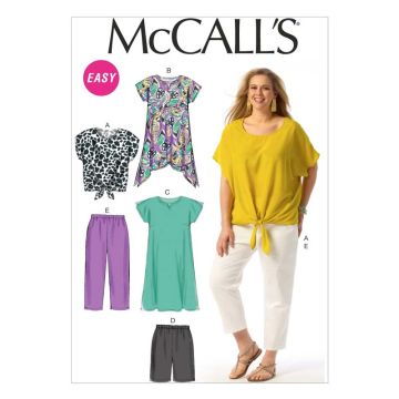 McCall's Sewing Pattern Women's Tops M6971 26-32