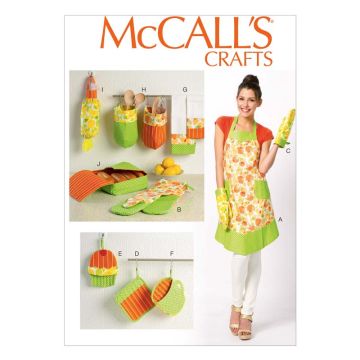 McCall's Sewing Pattern Aprons M6978 S-M-L