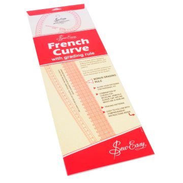Sew Easy French Curve with Grading Ruler  