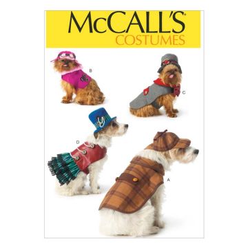 McCall's Sewing Pattern Pet Costumes M7004 One Size