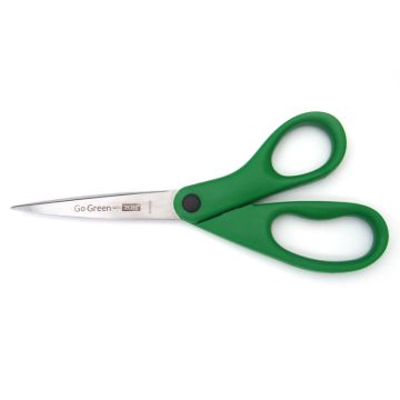Go Green Scissors Left Hand Green 21cm 8.25in