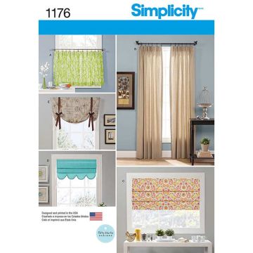 Simplicity Sewing Pattern 1176 (OS) - Home Decoration One Size 1176.OS One Size