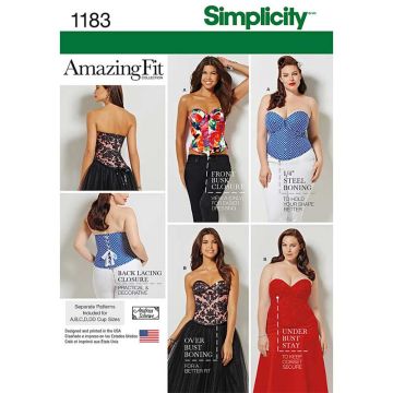 Simplicity Sewing Pattern 1183 (AA) - Misses Special Occasion 10-18. 1183.AA 10 - 18