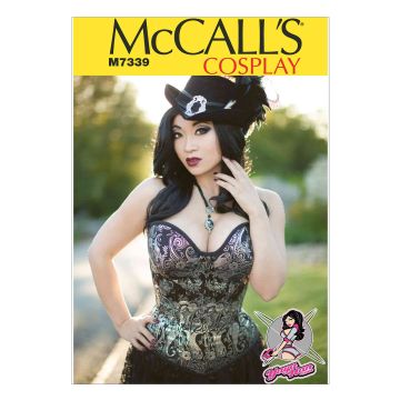 McCall's Sewing Pattern Misses' Corsets//M7339//6-14 M7339 6-14