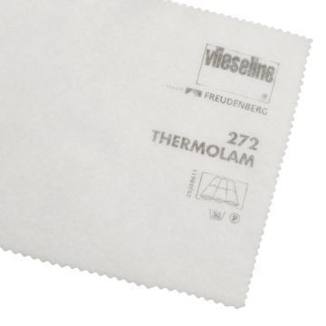 Vilene Thermolam Compresses Fleece White 90cm