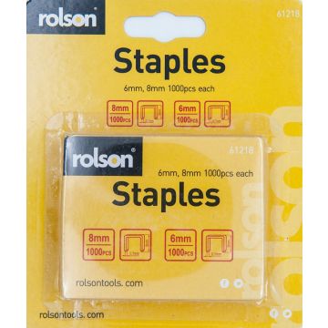 Rolson Staples  6mm 8mm