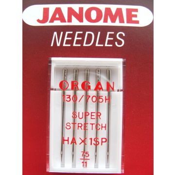 HA 15X1SP Janome Machine Needle BP Stretch  11