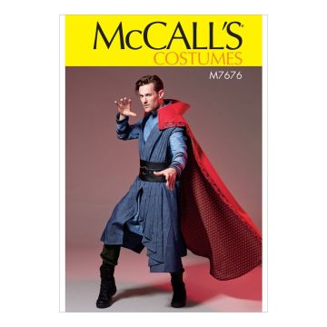 McCalls Sewing Pattern Mens Costume M7676 S-XXL