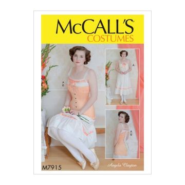 McCalls Sewing Pattern 7915 (E5) - Misses Costume 14-22 M7915E5 14-22