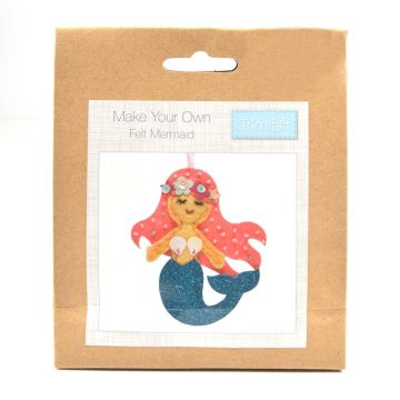 Felt Kit Mermaid Multi 10 x 6cm