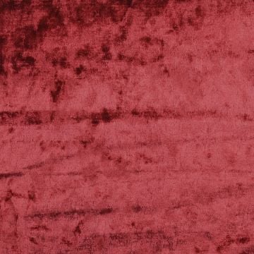 Bling Crushed Velour Curtain and Upholstery Fabric Claret 140cm