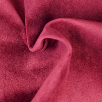 Boutique Velvet Curtain and Upholstery Fabric Berry 150cm