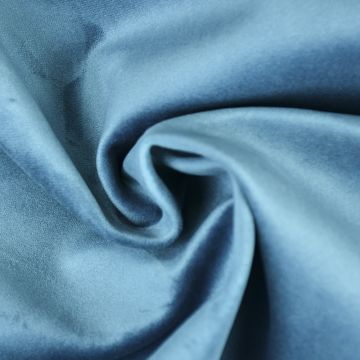 Boutique Velvet Curtain and Upholstery Fabric Aqua 150cm
