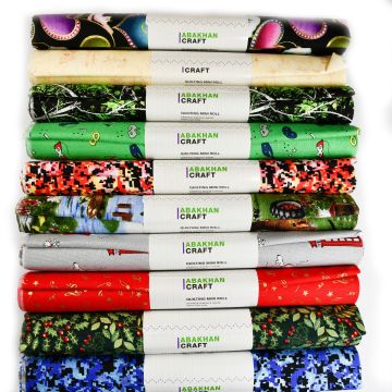Assorted Quilting Mini Rolls Pack of 10 Assorted 