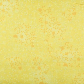 Flutter Blender Craft Cotton Fabric Lemon 110cm