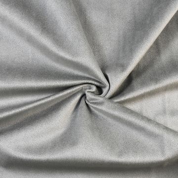 Plain Curtain Velvet Fabric 15 Grey 150cm