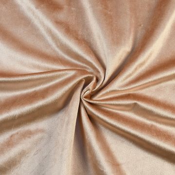 Plain Curtain Velvet Fabric 43 Blush Pink 150cm