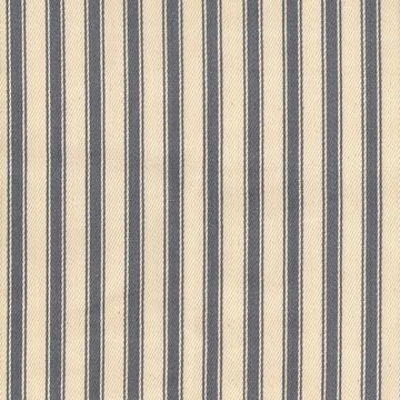 Canvas Ticking Stripe Fabric Grey 137cm