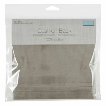 Trimits Cushion Back with Zipper Natural 