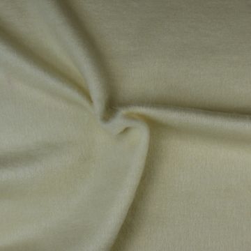 Plain Wool Look Fabric 10 Cream 145cm