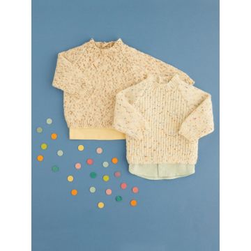Hayfield Baby Bonus Spots DK Textured and Sweater Pattern 5443 0-2yrs