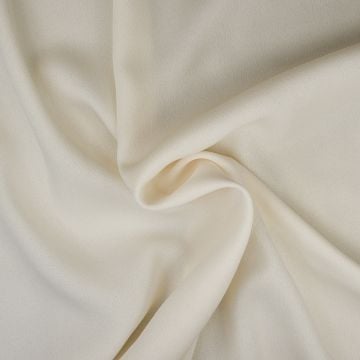 Crepe Fabric Ivory 150cm