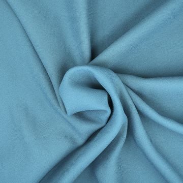 Crepe Fabric Teal 150cm