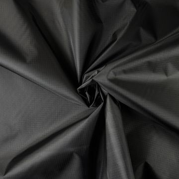 Multi Purpose Water Repellent Ripstop Fabric Black 150cm