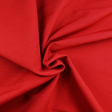 Viscose Bengaline Fabric 215 Red 145cm