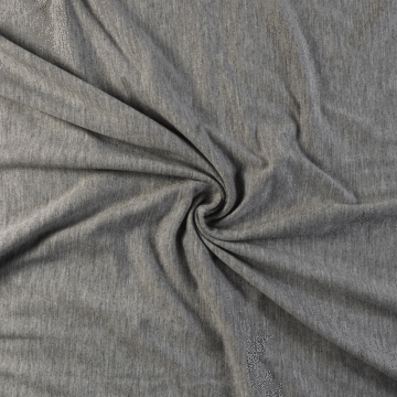 Bamboo Jersey Fabric 065 Marl Grey 150cm