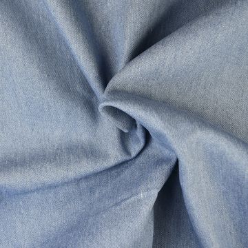 Recycled 9oz Stretch Denim Fabric Light Blue 150cm