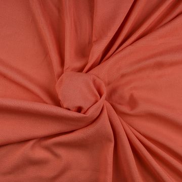 Viscose Challis Fabric 2 Coral 140cm