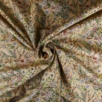 Garden Cotton Poplin Fabric Wheat 110cm