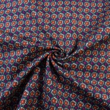 Kaleidoscope Brushed Cotton Fabric  F8061-1 Cerise 150cm