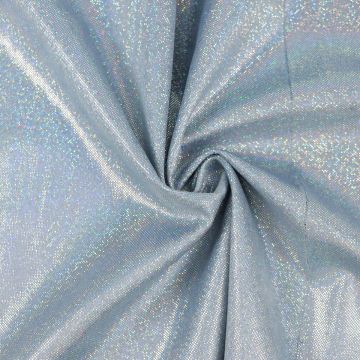 Hologram Velveteen Fabric Col 1 Light blue 160cm