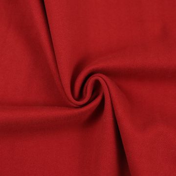  Soft Touch Heavy Herringbone Twill Fabric  1 Red 160cm