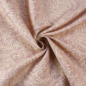 William Morris Larkspur Cotton Fabric Rose 140cm