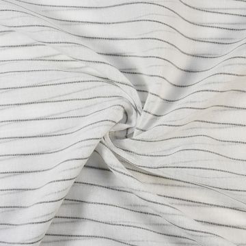 Mykonos Lead Weighted Voile Fabric Dove 325cm