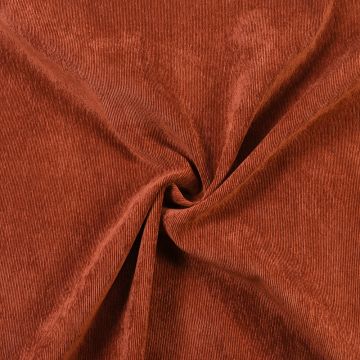 21 Wale Soft Corduroy Fabric Rust 136 147cm