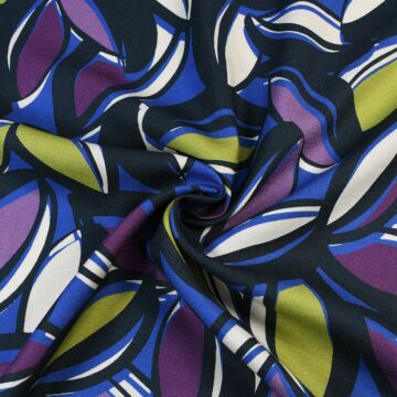 Italian Soft Viscose Twill Fabric 145cm - Various Designs