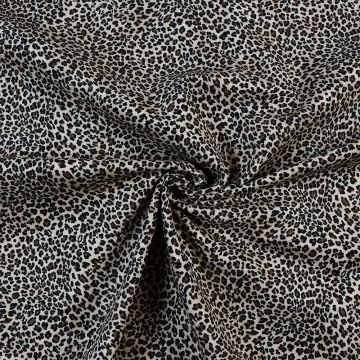 Italian Animal Brushed Cotton Fabric DIS 3 140cm