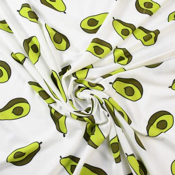 Avocado Jersey Fabric Green 150cm