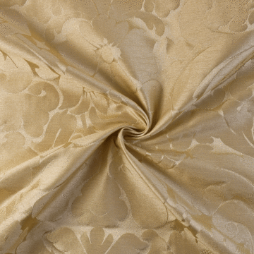Faux Silk Curtain Fabric 14 Biscuit 140cm