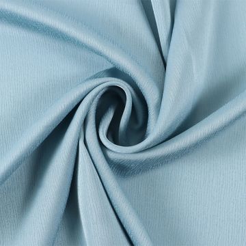Bark Jacquard Poly Spandex Fabric Blue Blue 150cm