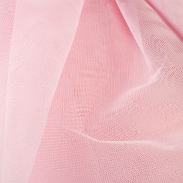 Dressmaking Tulle Fabric 5 Metre Card 3 Mid Pink 140cm x 5mtr