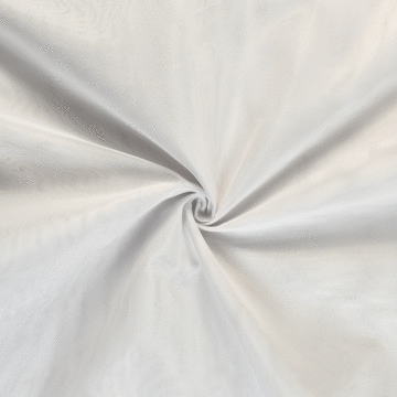 Albany Plain Net Curtain Fabric White 274cm Drop