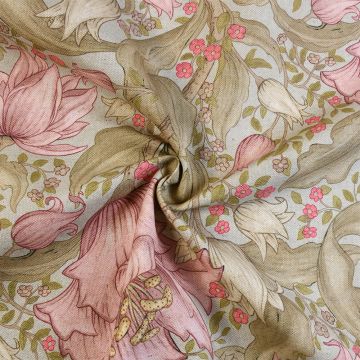 Helmshore Curtain and Upholstery Fabric Blush 140cm