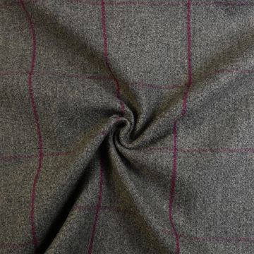 Grampian Polyester Faux Wool Fabric Springer 145cm
